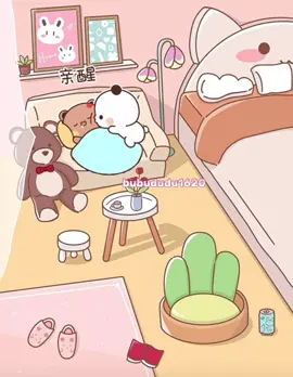Tình yêu dễ thương của Bubu và Dudu 🥰 #一二布布 #bubududu #cute #Love #xh #fyb 