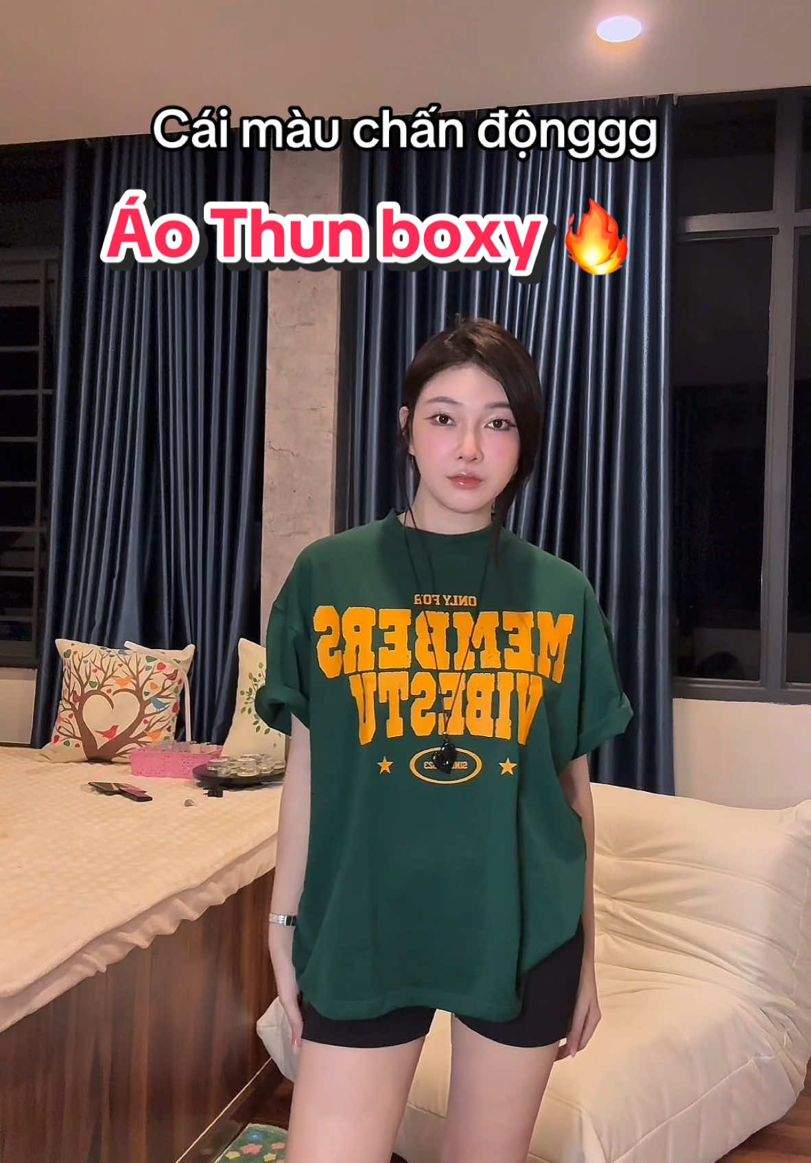 Mê cái tone màu này quáa điiii #reviewquanao #ao #aothun #TikTokShop #Mýa✨ 