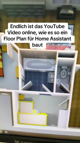 Jetzt ist das YouTube Video endlich online, wo ihr alle so lange drauf gewartet habt.  #homeassistant #floorplan #smarthome #youtube 
