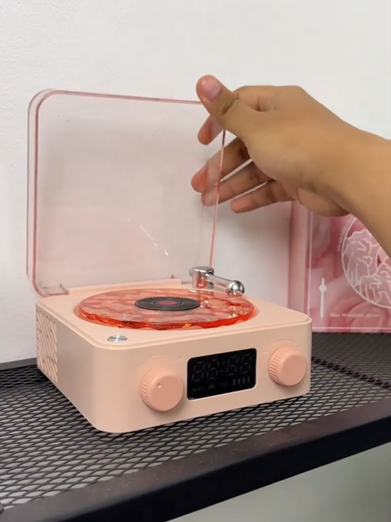 Experience the perfect blend of nostalgia and innovation with the Retro Turntable Speaker! 🎶✨ This Bluetooth-compatible 5.0 vinyl-inspired speaker delivers stereo sound with white noise options and an enchanting RGB projection lamp effect. Perfect for music lovers and home decor enthusiasts alike! 💿🌈 Play it retro. Get yours today! 🌟 🔗 Check it out here: linktr.ee/stafuly  #retrovibes #bluetoothspeaker #homedecor #music #buynow #gadgets #homeessentials #gadget #losangeles #reels #reelitfeelit #pageforyou #tiktokviral #page #buynow #onlineshopping #HomeVibes #Relax #usa🇺🇸 #bestprice #amazon #amazonfinds #amazonmusthaves