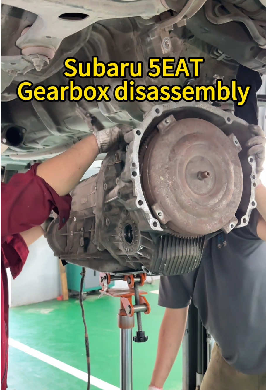 🛠️🚗Subaru 5EAT gearbox disassembly #subaru #gearbox #transmission #tik_tok #fyp #fy 
