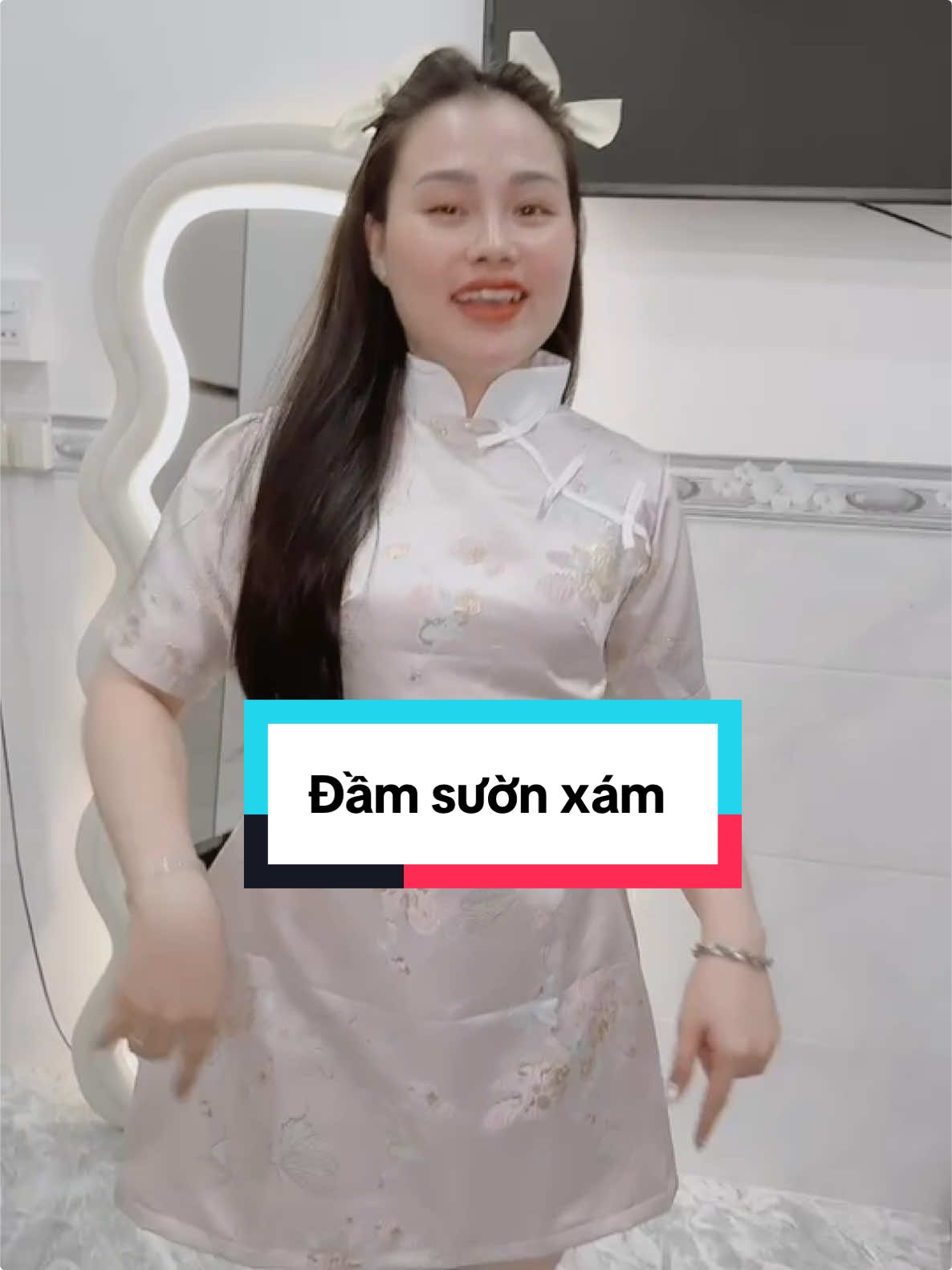 Sắm một chiếc để dành tết mặc đi mấy chị , sang , xinh lắm luôn ý#lienketsanphamtiktokshop #tiktok 