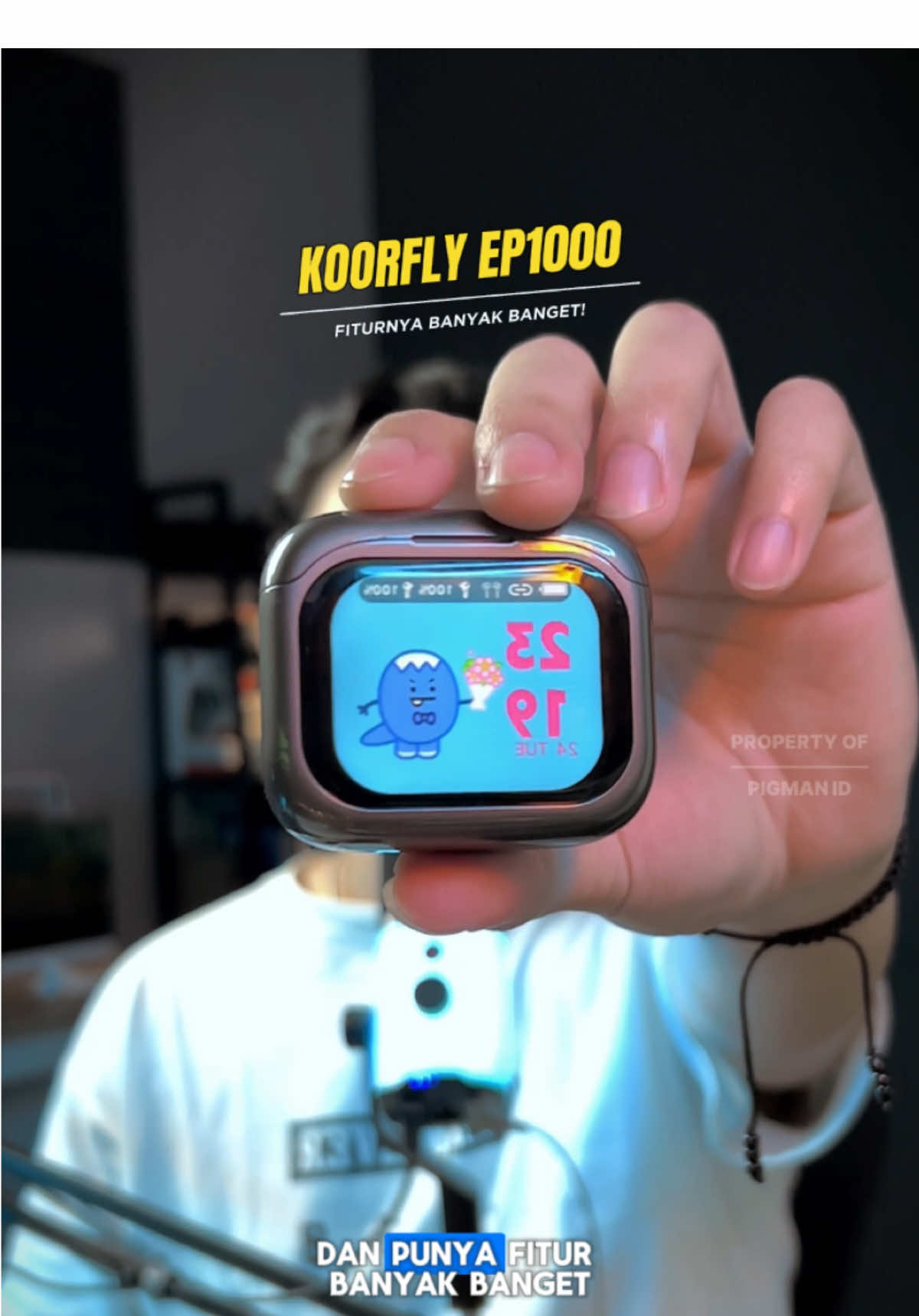 Tws pintar koorfly ep1000 yang super canggih dan kualitas suaranya cakep banget🔥 #twsbluetooth #koorflyep1000 #smarttws #wibgajian #yearendsale 