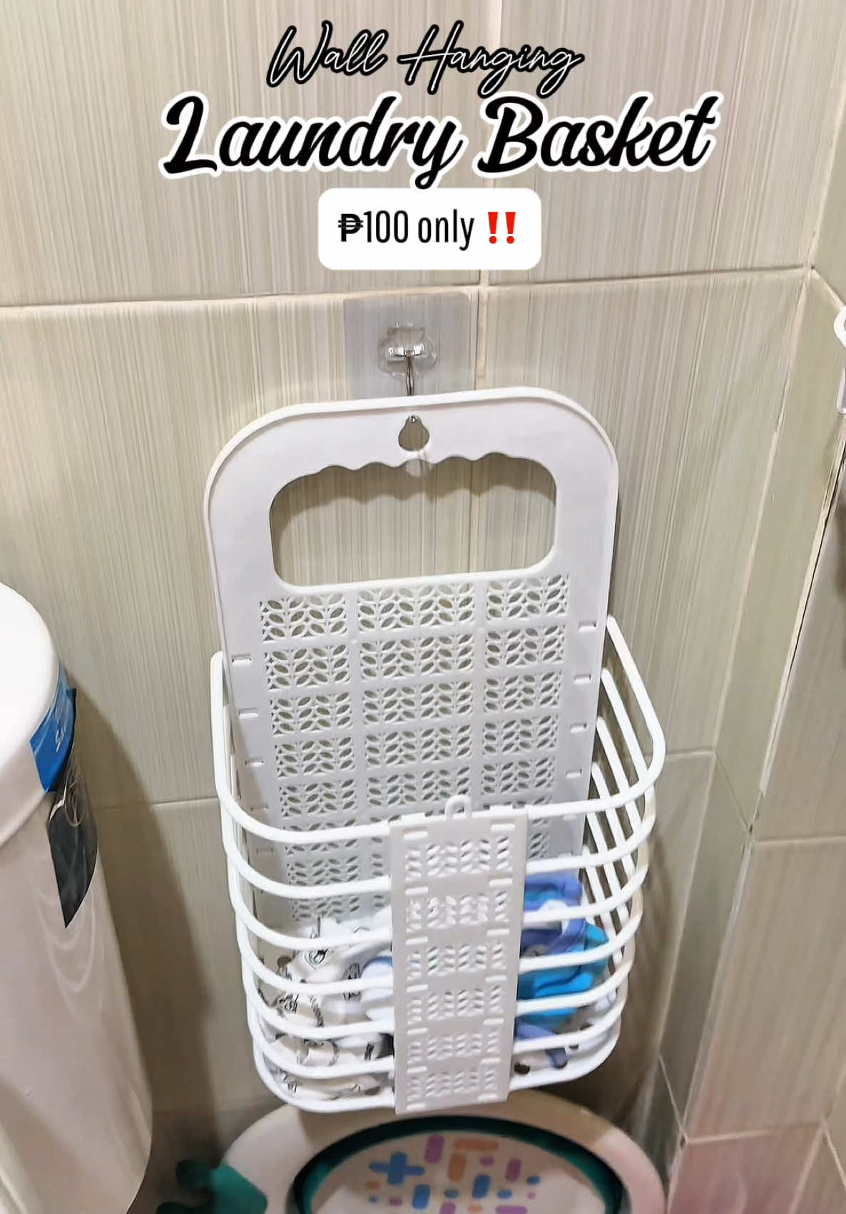 Another day another budol, grabe kana tiktok andaming mura tapos magaganda isa na to dun #wallhanginglaundrybasket #foldablelaundrybasket #laundrybasket #sulitfinds #minimalisthome #mommylisulitfinds 