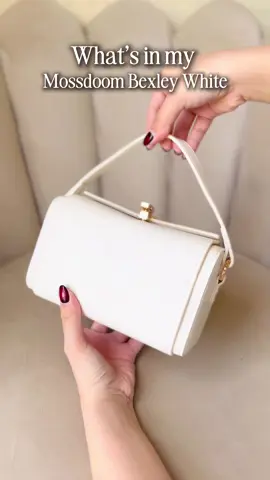 What's In My Mossdoom Bexley White 😍 #fyp #wibgajian #yearendsale #mossdoomindonesia #CapCut 