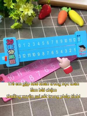 Không dùng ngón tay tính cộng trừ, thước phân giải toán giúp trẻ hiểu toán, tạo hứng thú.-wmn-1