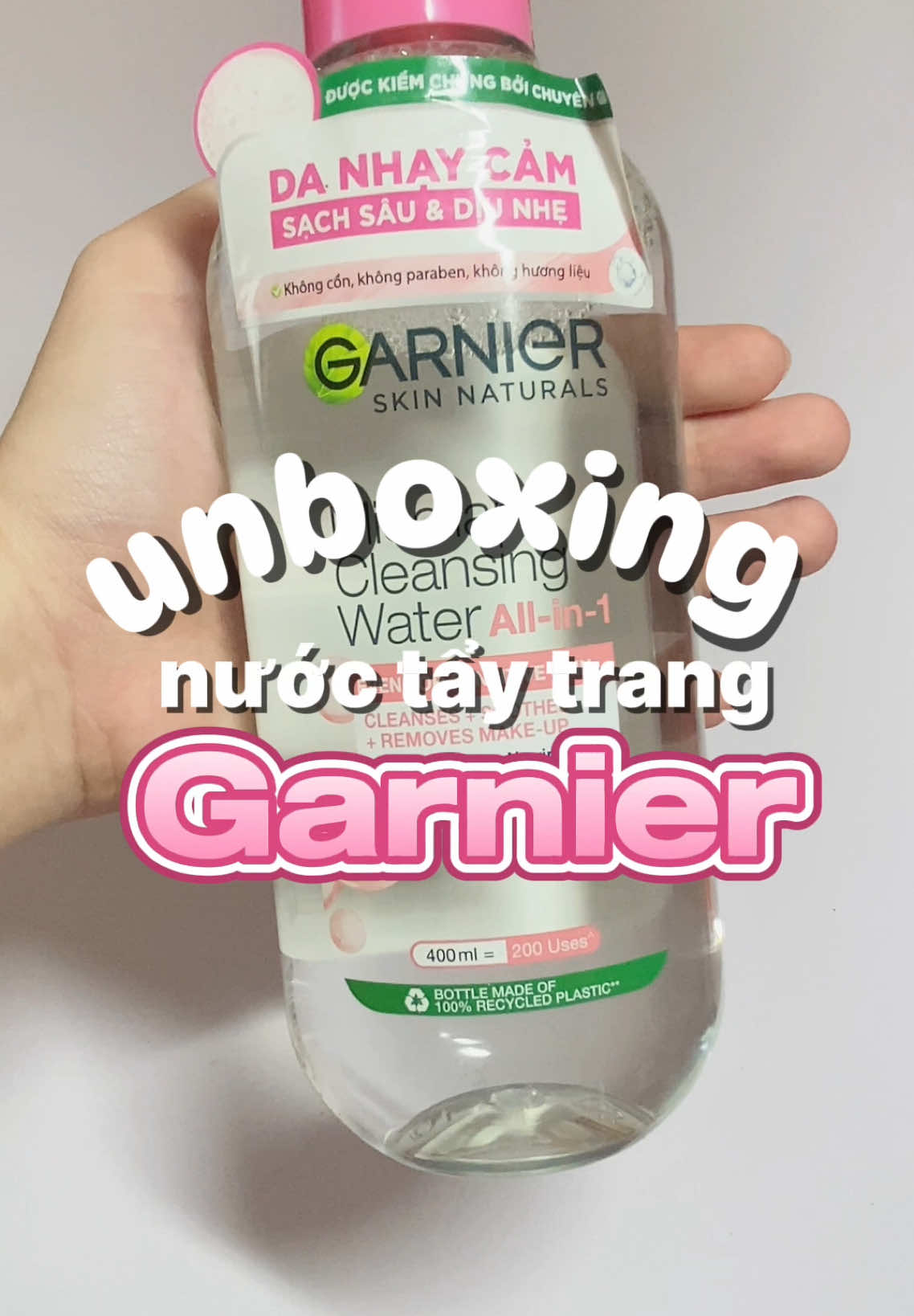 no booking dùng được 2 tháng rồi em này ổn nha✨#viral #fyp #xuhuong #nuoctaytrang #garnier 