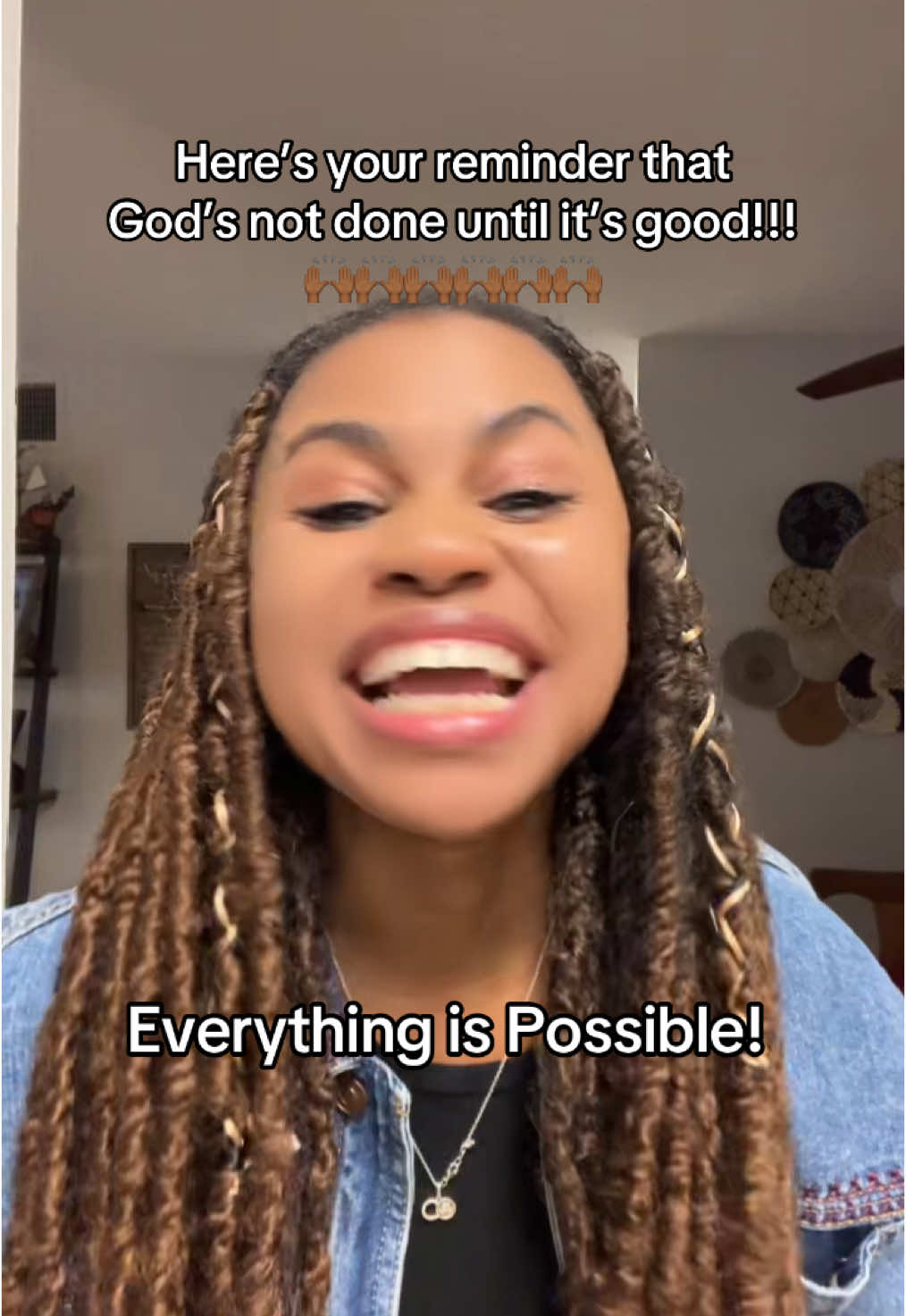 For with God all things are possible 🙌🏾🙌🏾He’s not done until it’s good! That’s my God for you 🙌🏾🙌🏾🙌🏾 #worship #worshipmusic #christiantiktok #praise #gospelmusic #christian #fyp #fypシ゚viral #viralvideo 