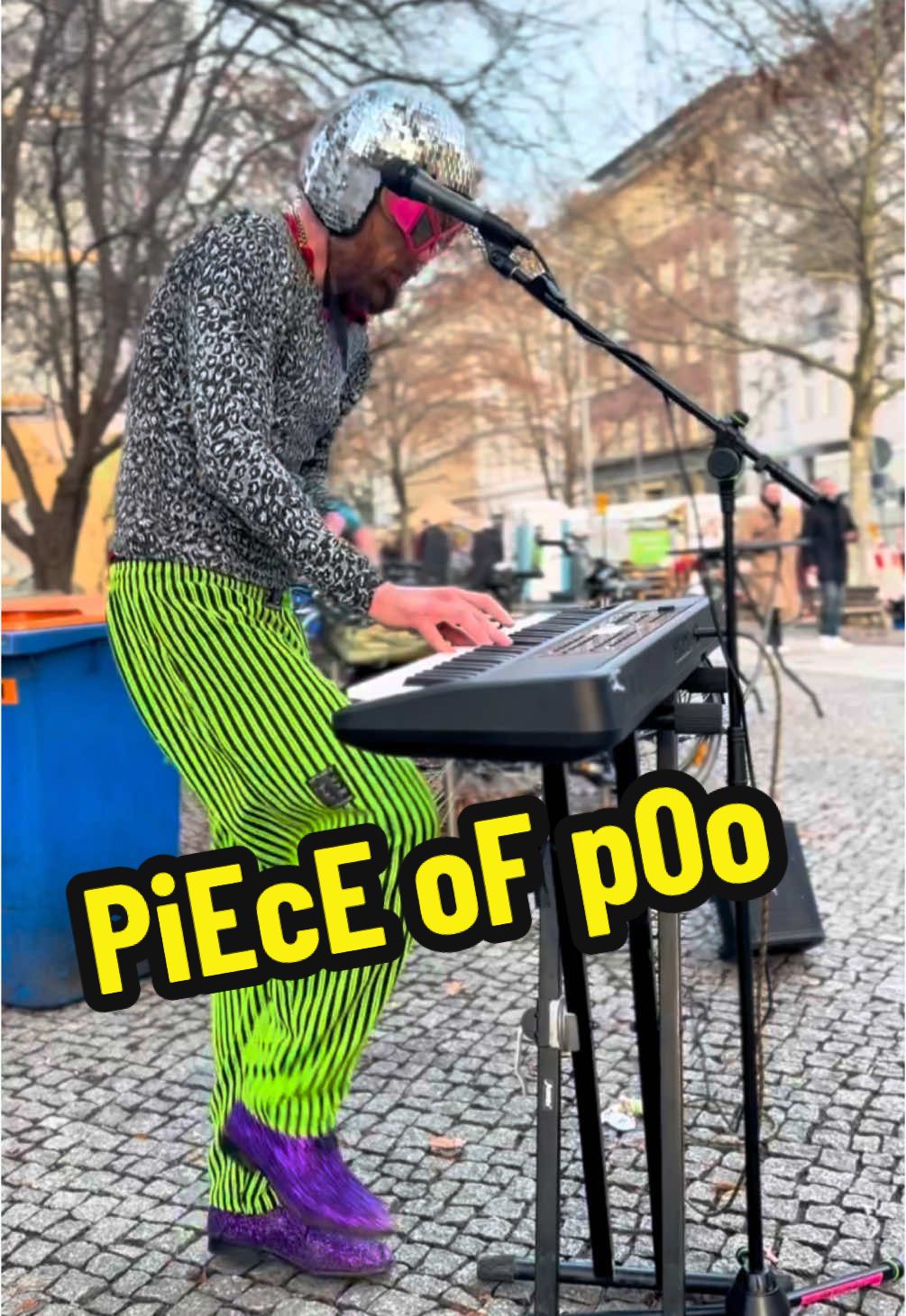 Synth Pop Troubadour - “Piece of P00” if you want to see my newest music video for my Christmas song, click the link in my b!o #pieceofpoo #funny #synthpop #discord #dance #synthtok #musiciansoftiktok #genau