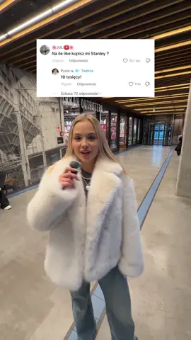 A ty co chciałbyś żebym ci kupiła? ✨ PS. to mega kochane, że ponad 25 tysięcy osób zaangażowało się w Stanleya dla Julii❤️