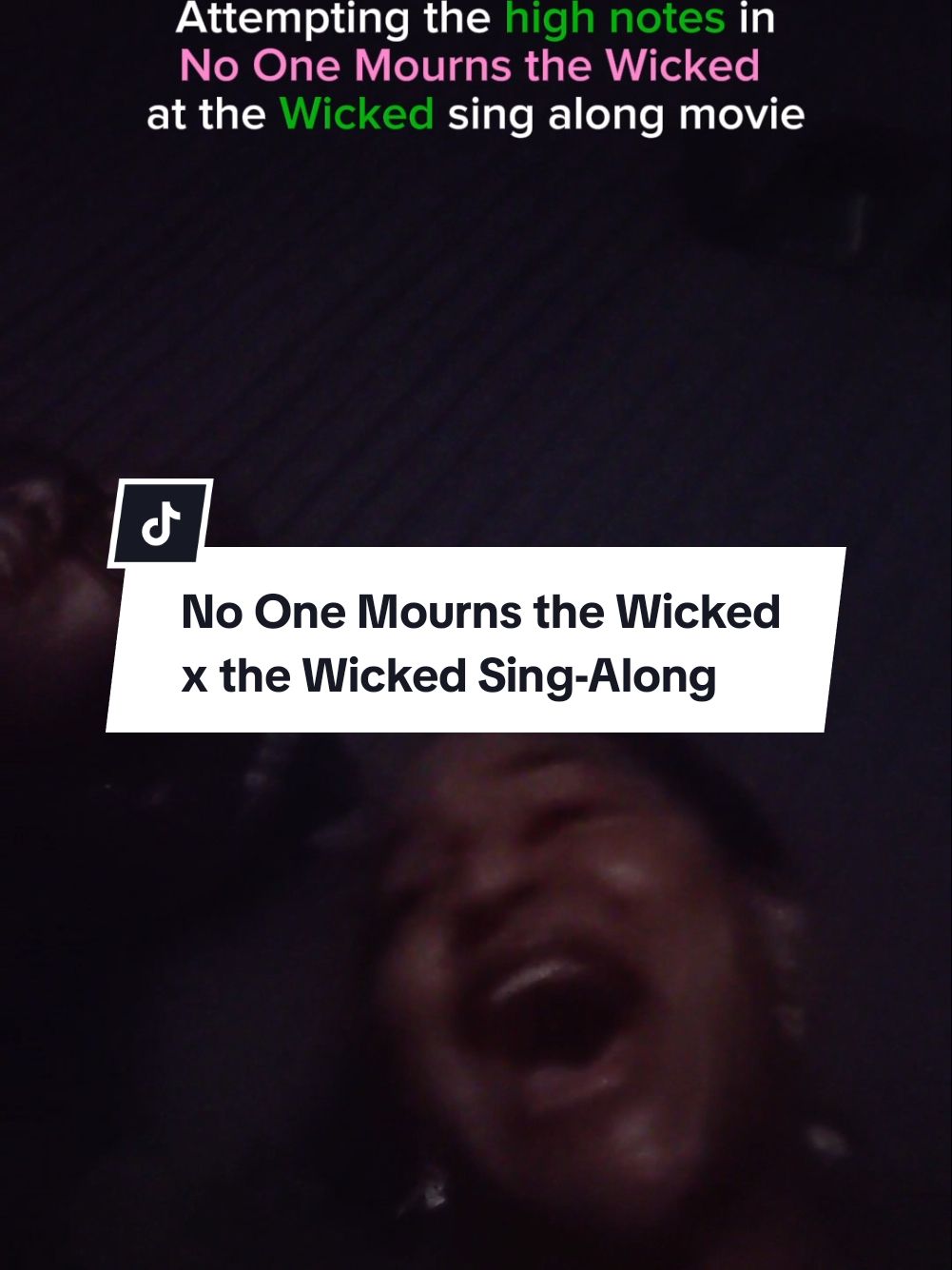 Kind of ate that last note tho 😌🩷💚 (feat. my siblings and random strangers) @Wicked Movie #wicked #wickedmovie #wickedthemusical #noonemournsthewicked #arianagrande #cynthiaerivo #broadway #musical 