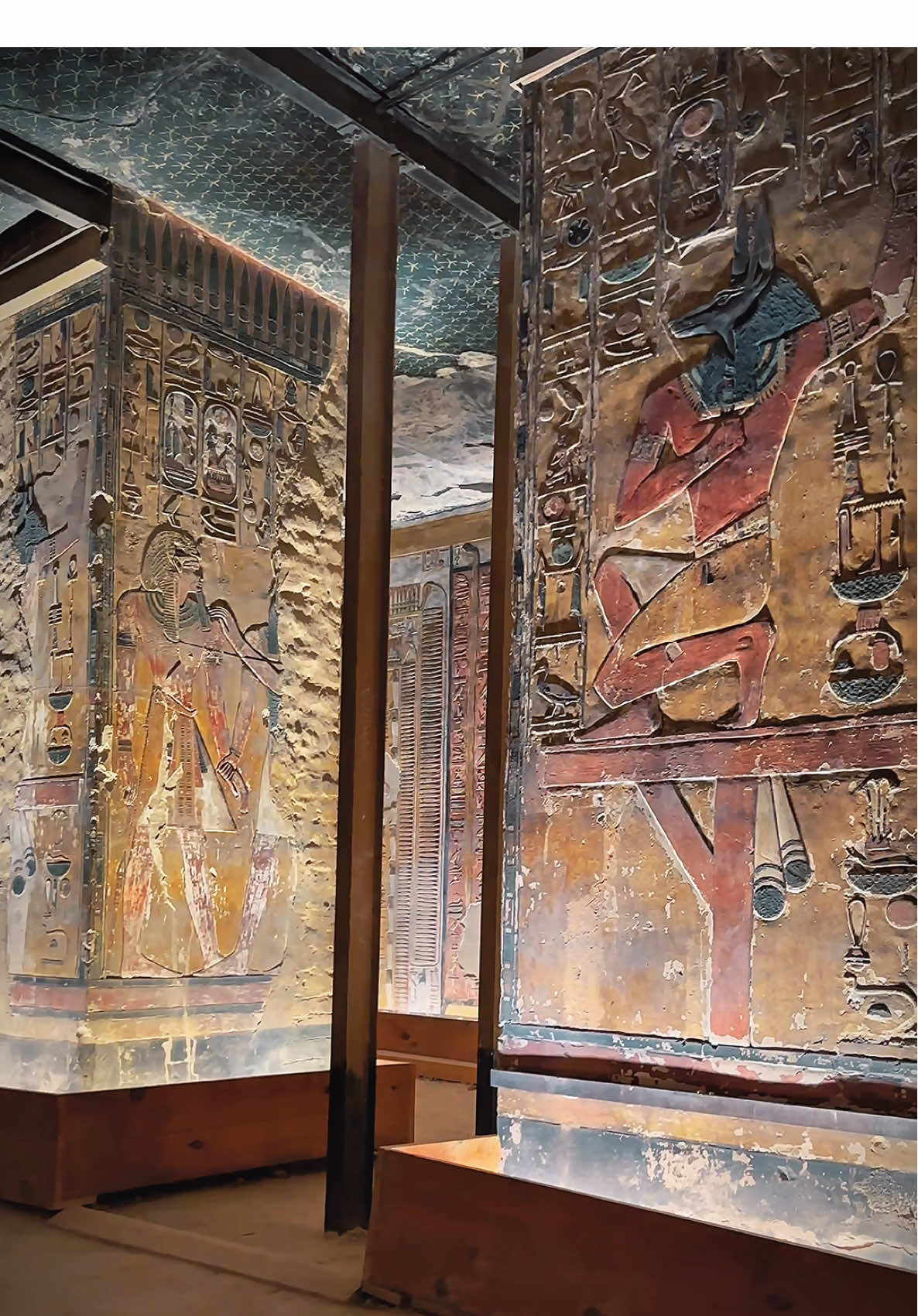 THE TOMB of SETI Seti was one of the most famous pharaohs of ancient Egypt, he brought prosperity and peace to his lands. This is his tomb, the most beautiful and the biggest one of them all. I have seen his mummy at the museum in Cairo, but I couldn’t record it because they take your phones away if you do. The meaning his name is; (Sety Merenptah, meaning “Man of Set, beloved of Ptah)  #mustsee #when #exploring #egypt #fy #ancientegypt #History #heritage #tomb #shorts