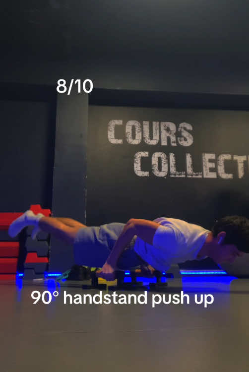 reste jusqu’à la fin #GymTok #calisthenics #handstand #muscu 
