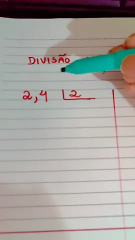 divisão com vírgula 