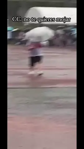 trying not to get wet. #rain #water #road #umbrella #fail #fall 