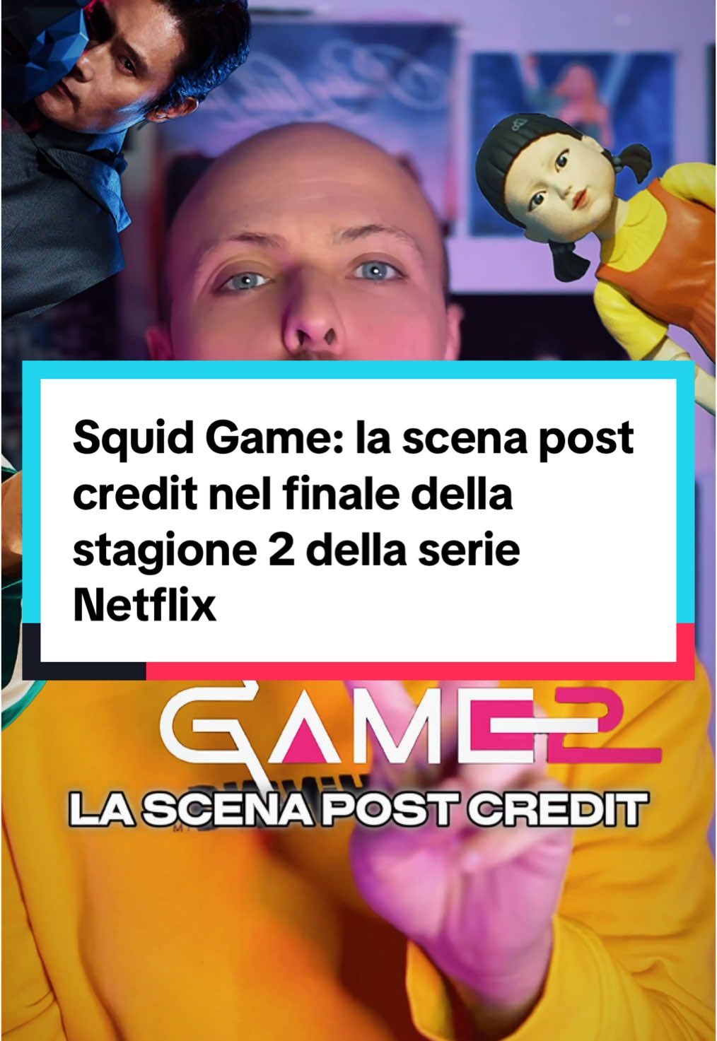 La stagione 2 della serie tv Squid Game da vedere in streaming su Netflix, presenta una scena post credit piuttosto criptica. Questa “Squid Game post credit scene” è breve ma mooolto importante per il futuro della serie e dei suoi protagonisti. Ecco le mie teorie 🍿 #squidgame #squidgame2 #netflix #serietv #davedere 
