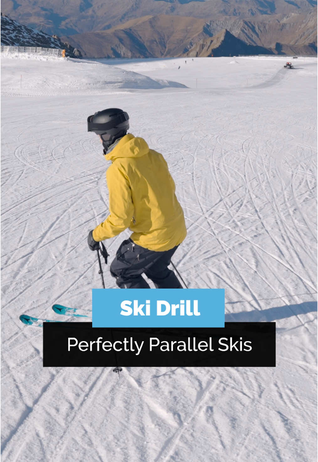 The Perfectly Parallel Ski Drill. Join our Ski Technique Camps this Winter to Learn How to Ski Like a Pro! Link in bio @atomicski @CARV #ski #skiing #stompit #skicamps #skitips #weareskiing #skicarving #skitechnique #skitok