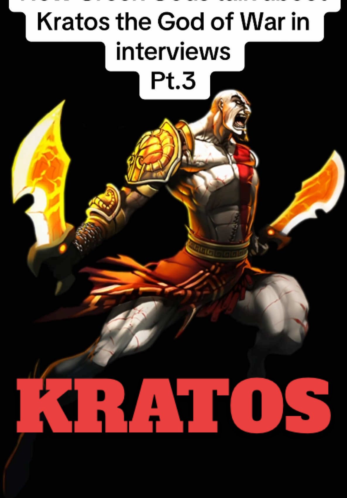 Kratos. The God of War 3. #kratos #godofwar #godofwarragnarok #fyp #fypシ #viralvideo 