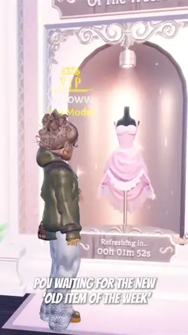 pov waiting fpr the new ’old item of the week’ dti testing my patience frr #dresstoimpress #robloxfyp #fashiontiktok #fyp #edit 