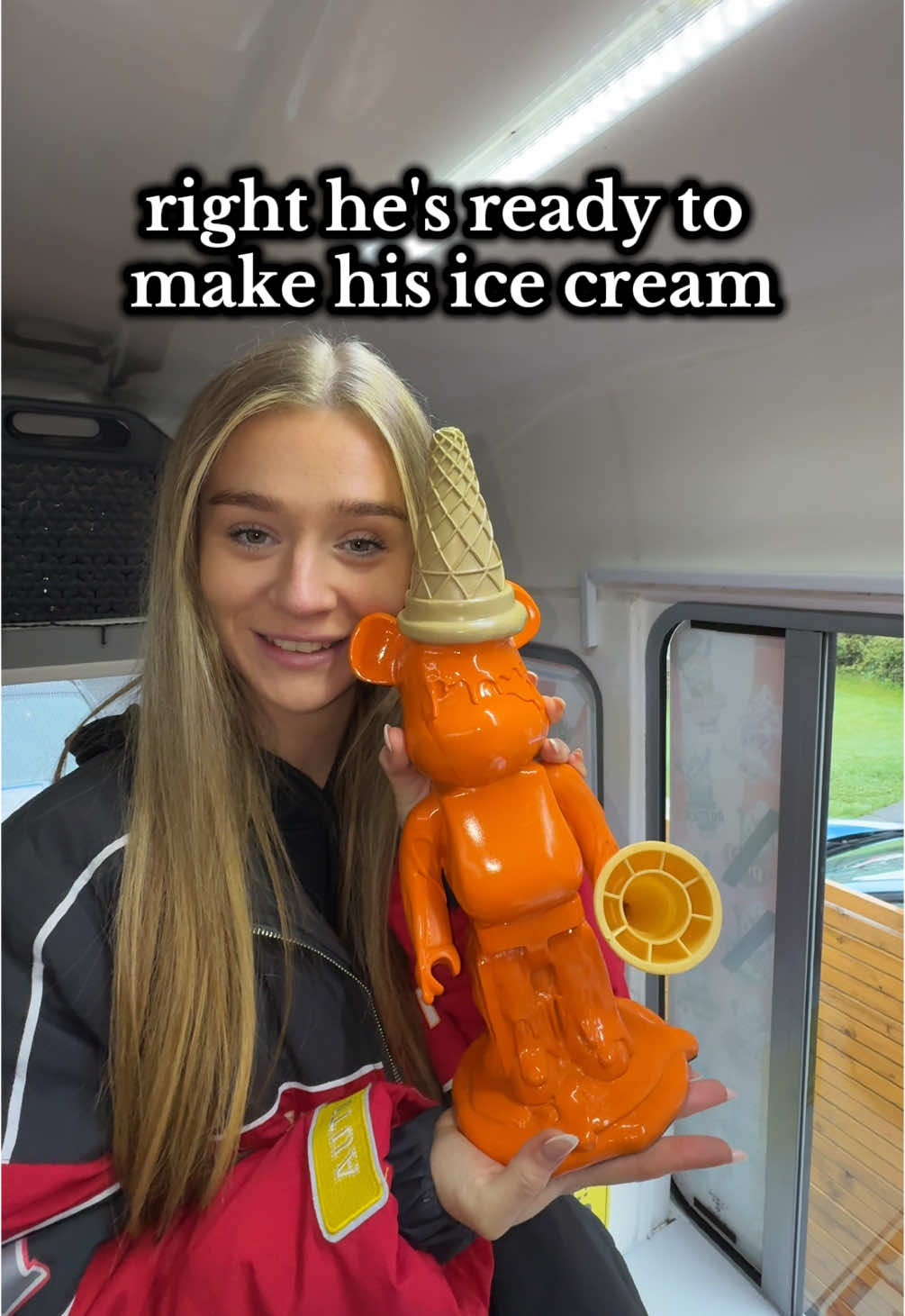 Bear got skills🧸🍦#jjsices #icecream #fyp 