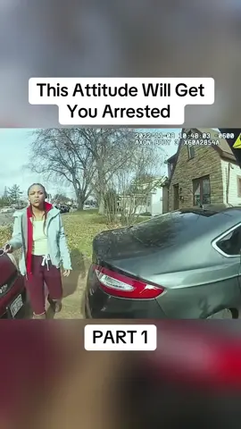 Part 1 - 	This Attitude Will Get You Arrested	#fyp #viral #foryou #cops #copsoftiktok #copsontiktok #police 