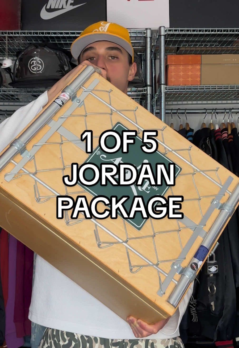 1 OF 5 JORDAN PACKAGE #EXCLUSIVE #STREETWEAR #HAUL #JORDAN #michaeljordan #NEWYORK #FYP #streetwearfashion #awake #global 