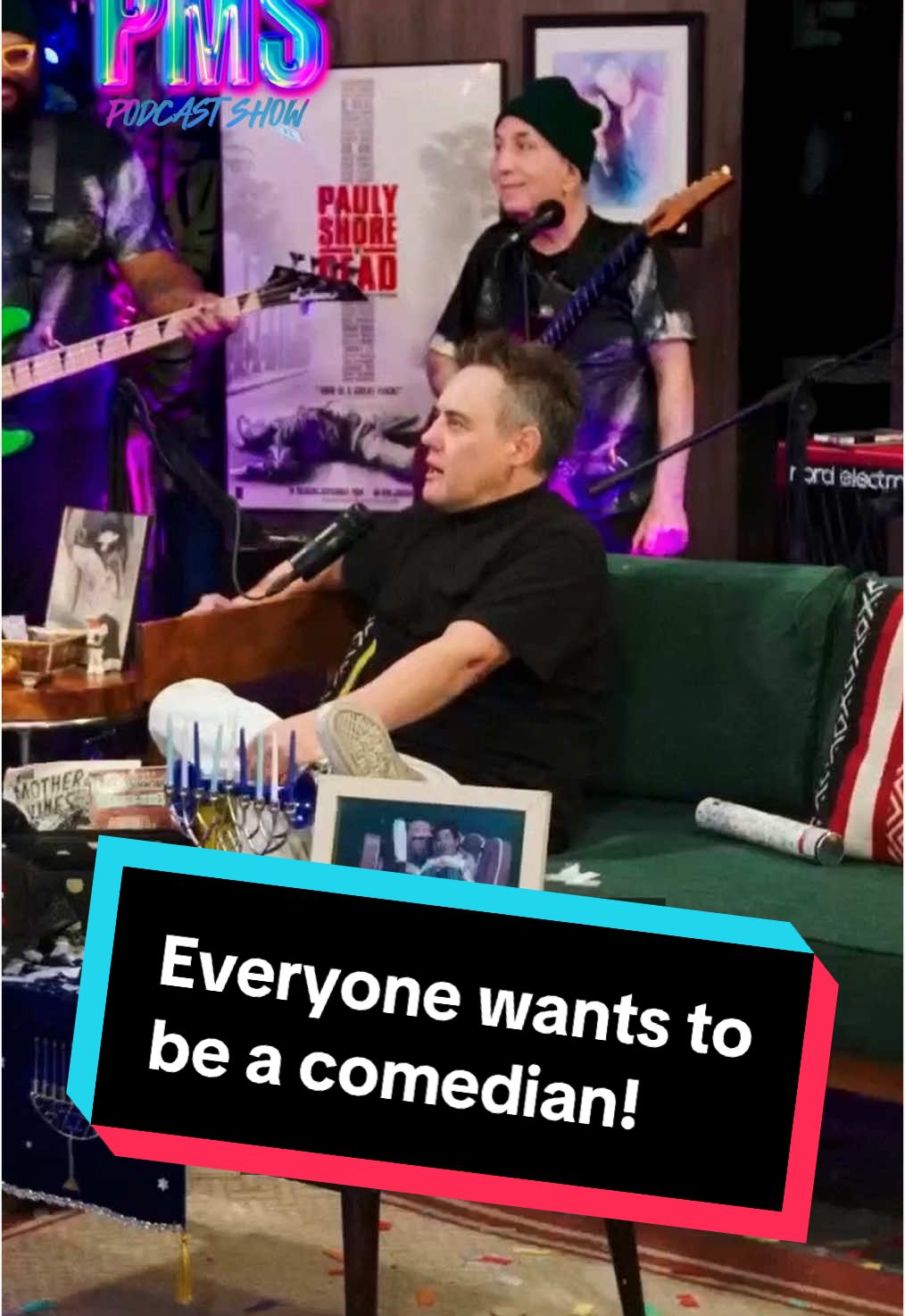 @Orny Adams discusses with @paulyshore and the PMS Podcast crew his start doing stand up shows in Boston and how the game has changed so much in the Internet age! #pmspodcastshow #ornyadams #comedy #paulyshore #standup 