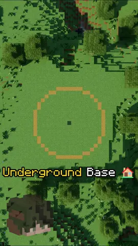 Underground Base 🏠#Minecraft #minecraftbuilding #minecrafttutorial #mc