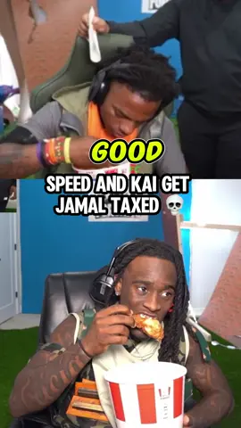 Speed and Kai get Jamal taxed #ishowspeed #kaicenat #fyp 