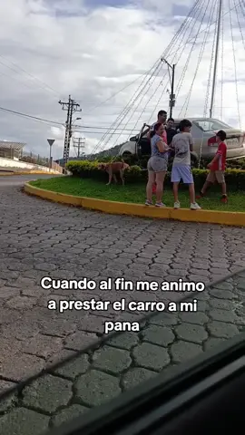 Cuando me animo a prestar el carro
