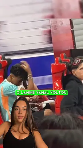 Lamine Yamal VOLTOU com Alex Padilla #lamineyamal #futebol #alexpadilla 