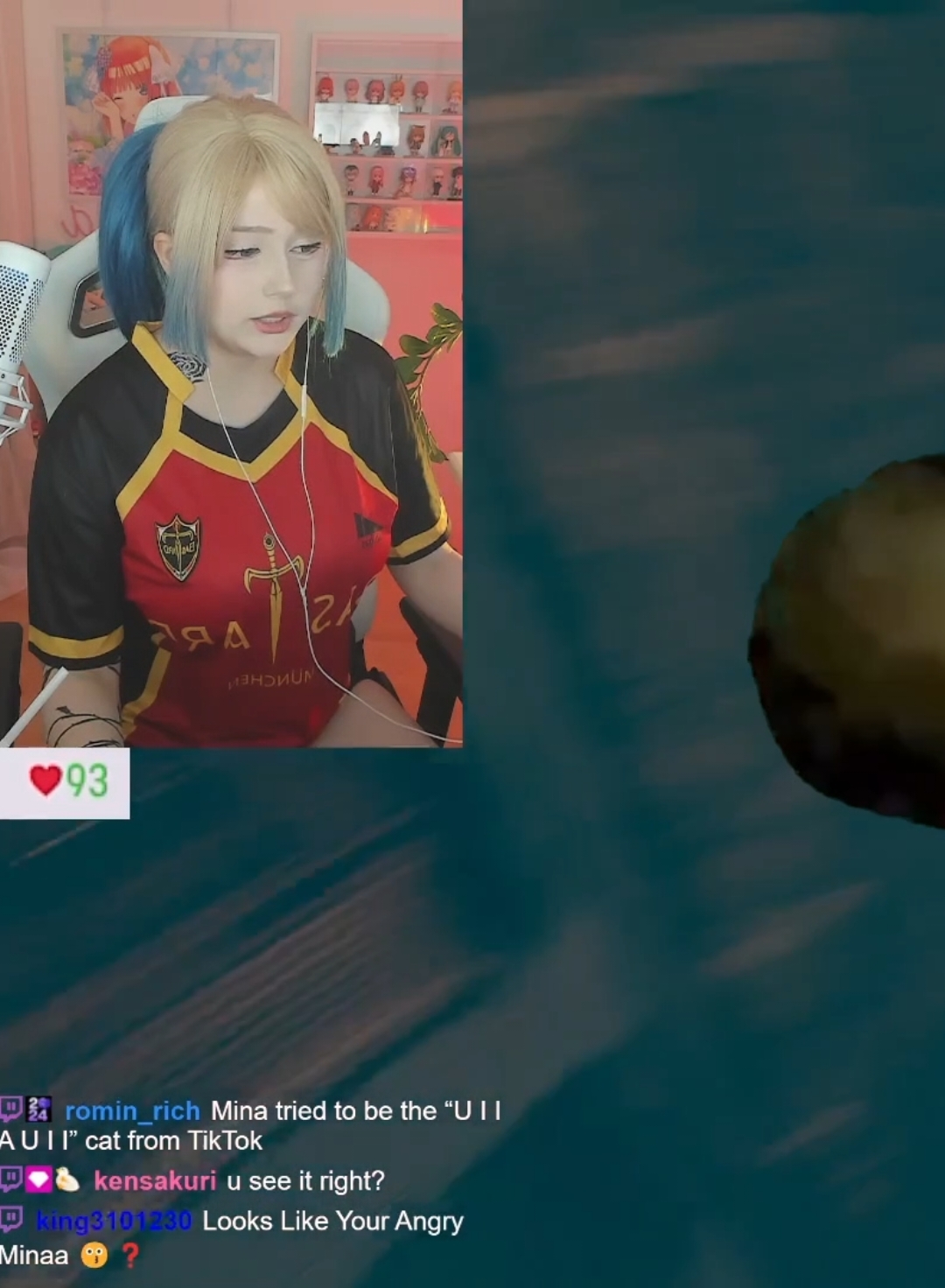 UI A I @mina @twitch.tv/upminaa #upminaa #cosplay #bluelock 