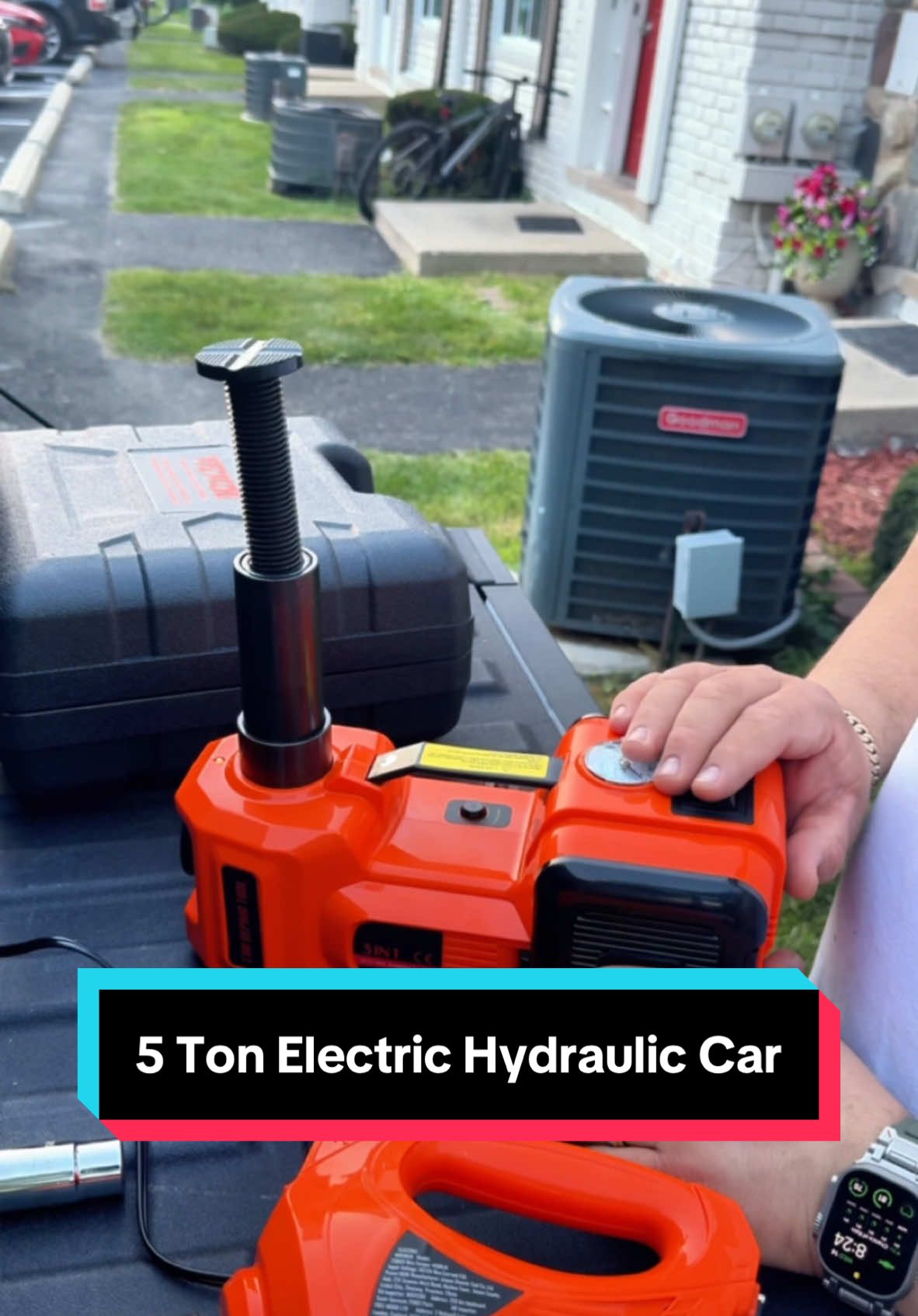 5 Ton Electric Hydraulic Car #vevor #jack #carjack #gatoidraulico 