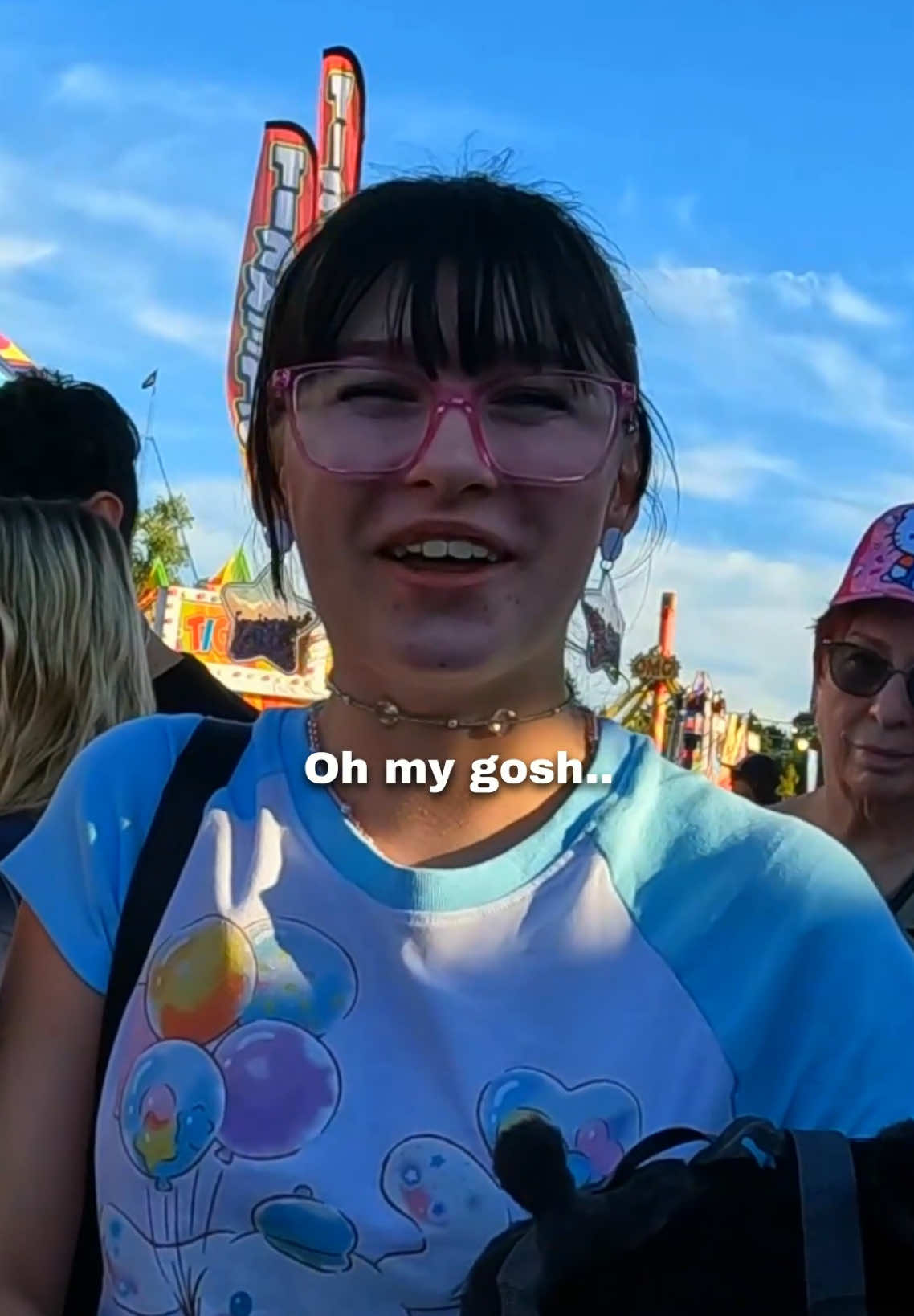 I asked for help and THIS happened 🥹❤️ #carnival #statefair 