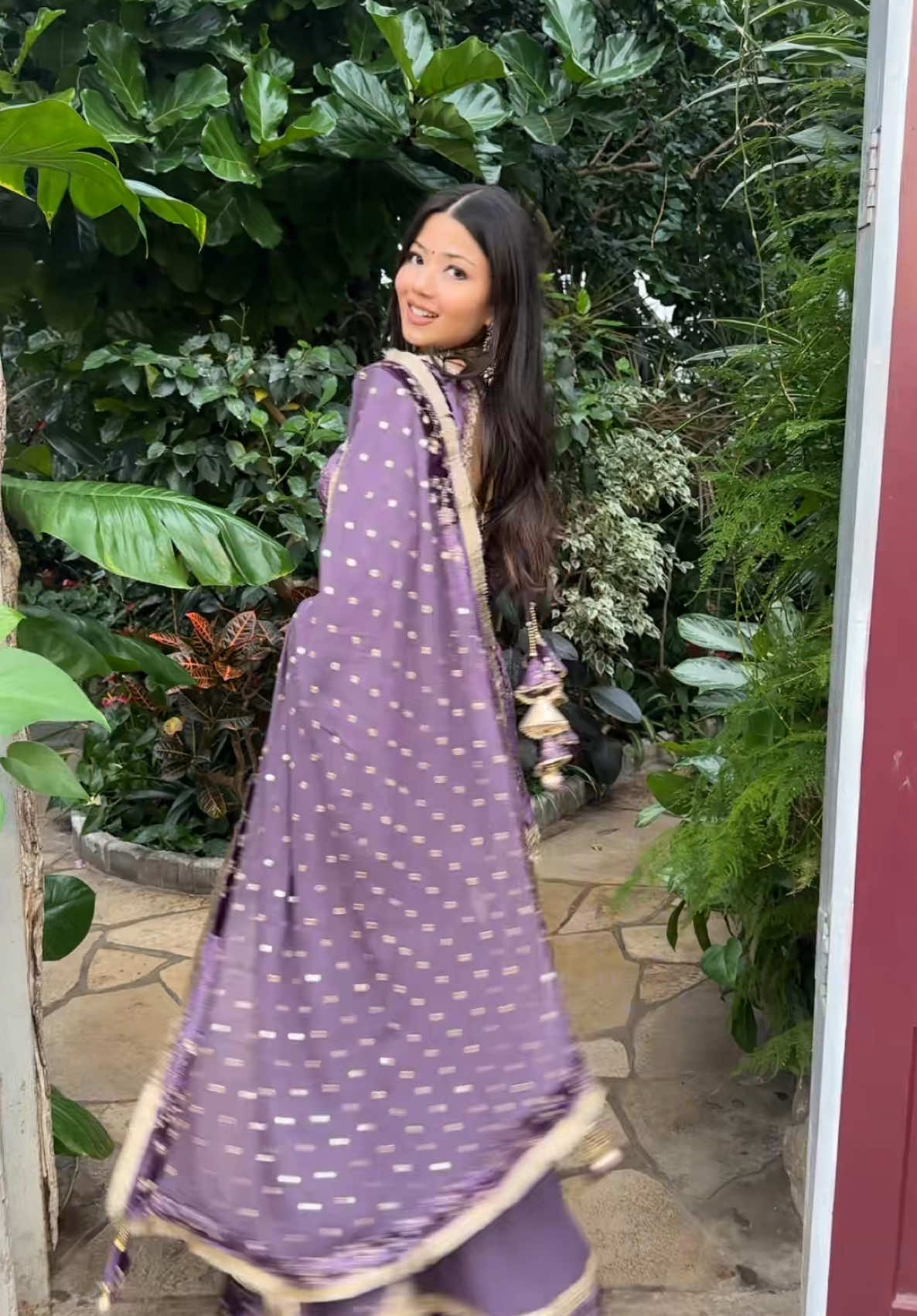 Now customizable in any size! 😍 @Tamanjot Bhatti #mohindras #desitiktok #brampton #punjabitiktok #velvetsuit #surrey #punjabisuits #trending #punjabibride #holidaytiktok #fyp #desiwedding #desi 