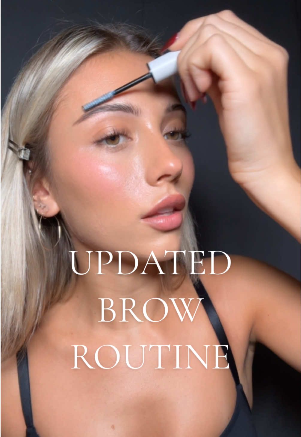 updated brow routine 🤎 