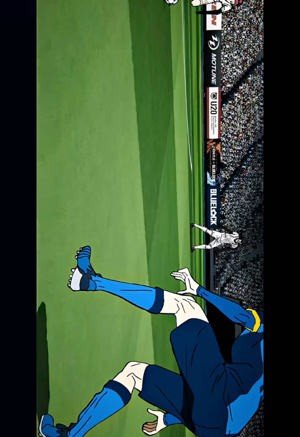 Anime: Blue Lock 2nd Season (2024) Key Animator: Hajime Nihira Studio:8bit Ep:14 #bluelock #sakuga #sports #Soccer #football #manga #fifa #Soccer #animation #Anime