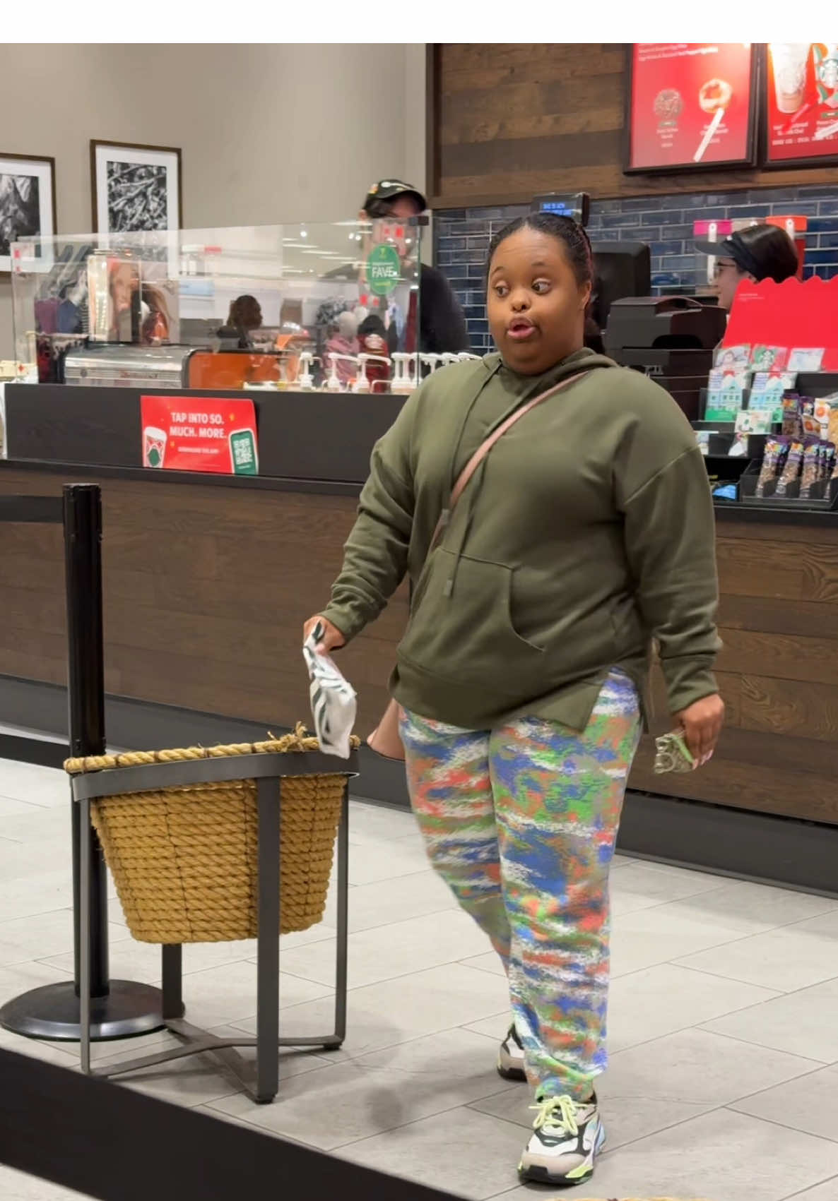 When you suppose to be ordering mommy a Rice Krispie treat and they are sold out 😂 “well you going to be hungry then” #ninasimoneray #itstherays #snack #funny #fyp #precious 