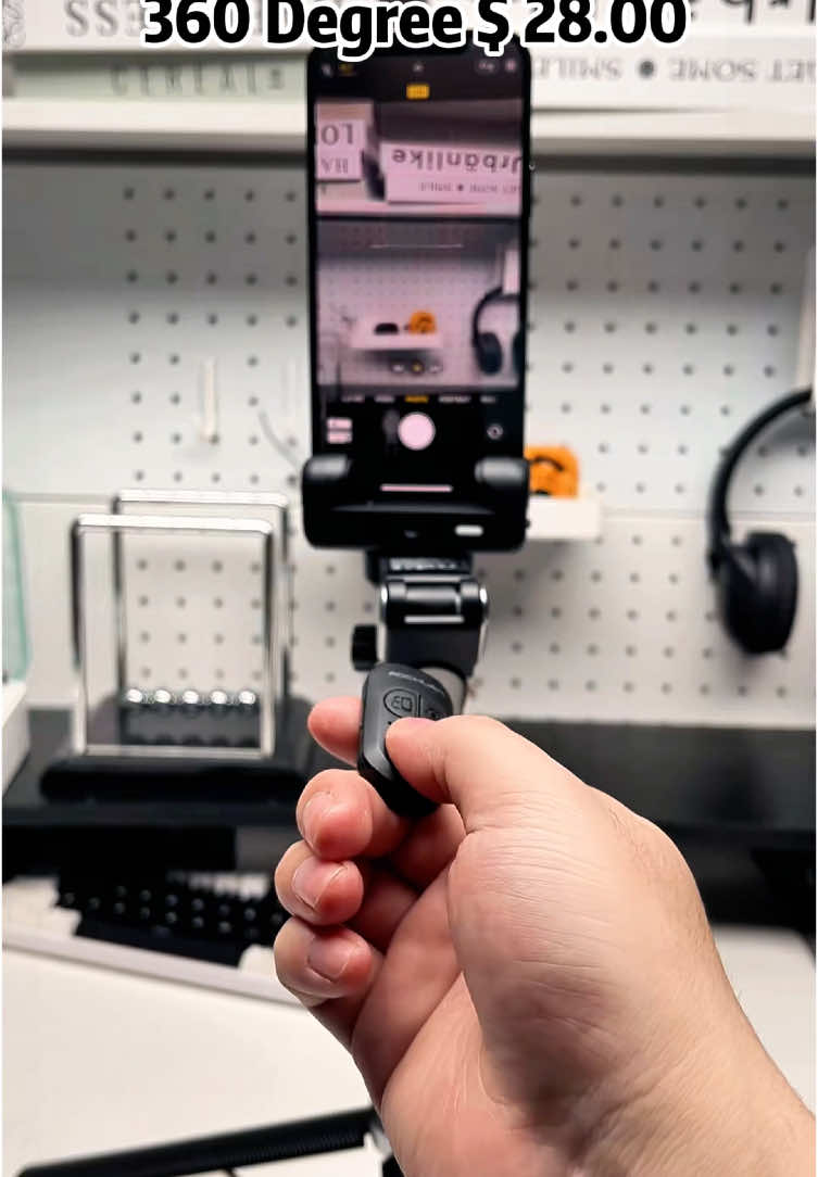 This is an all in one phone tripod and gimbal, with smart AI tracking that always keeps you in the video. This is a fantastic solution if you often find yourself needing help as a solo filmer / mobile photographer. #mobilephotography #mobilephotographytips #mobilefilmmaking #tiktok 