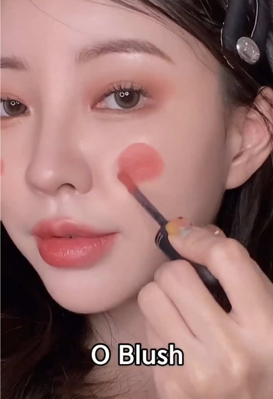 Alphabet blush ☺️ Which letter is your fave?!✨ @LUV, CHOJI 조지 #blush 