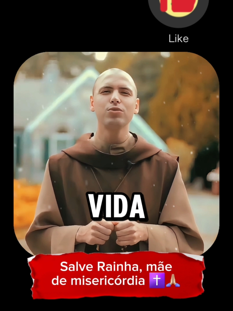 Salve Rainha é uma oração católica que louva Maria como Mãe de Misericórdia, pedindo sua intercessão e proteção nos momentos de dificuldade, guiando os fiéis até Cristo. ✝️🙏🏼 #freigilson #freigilson_somdomonte #oracao #nossasenhora   #jesuscristo #salverainha #terco #mensagem #mensagemdereflexão #deus_no_controle #catolicos #quaresma 
