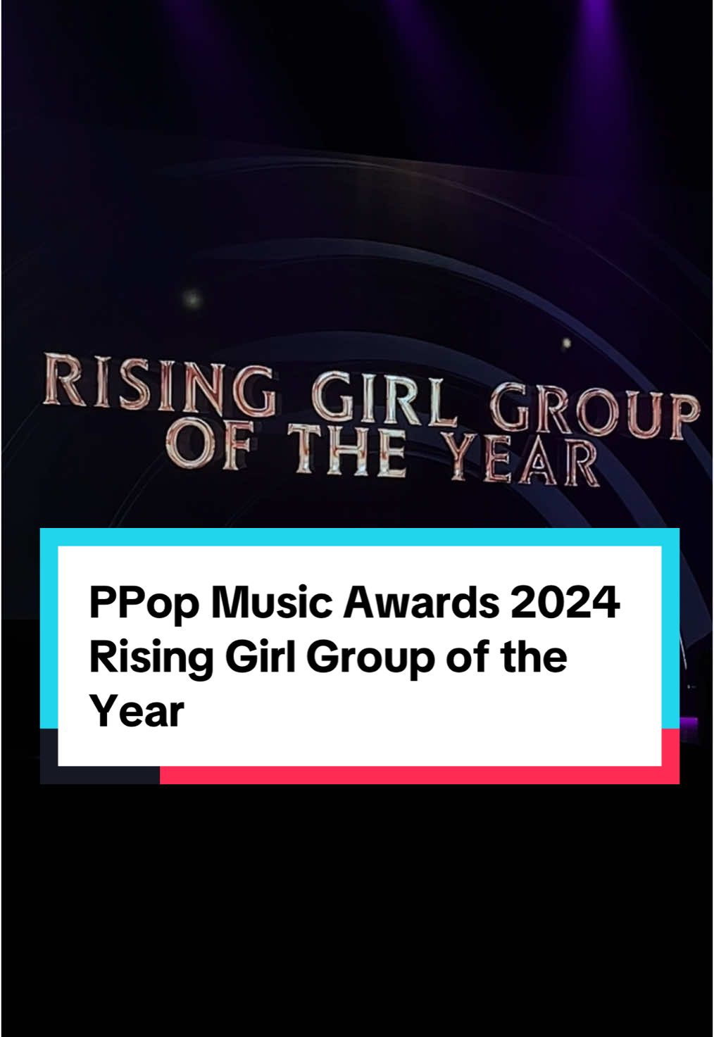 PPop Music Awards 2024 Rising Girl Group of the Year #ppopmusicawards #ppopmusicawards2024 #9thppopmusicawards #kaia #calista #dione #g22 #ygig  congrats @KAIA Official 
