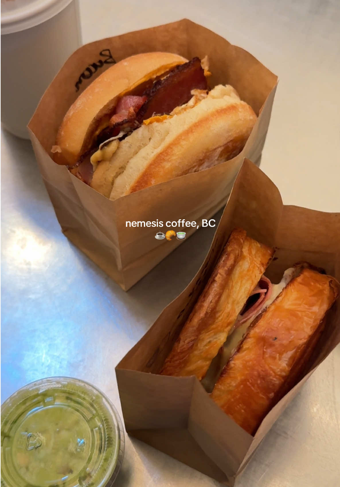 I came to Canada for the mortadella here tbhh 🥐 #nemesis #bc #canada #vancouverbc #vancouvercoffeeshop #nemesiscoffee #nemesiscoffeevancouver 