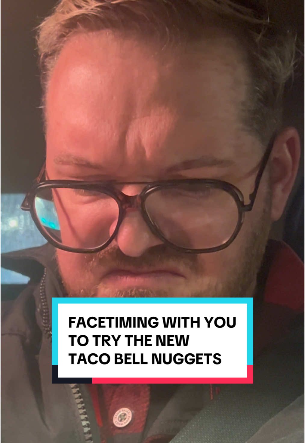 FaceTiming with you to try the new nuggets at Taco Bell #tacobell #tacobellchickennuggets #newtacobell #mukbang #facetime 