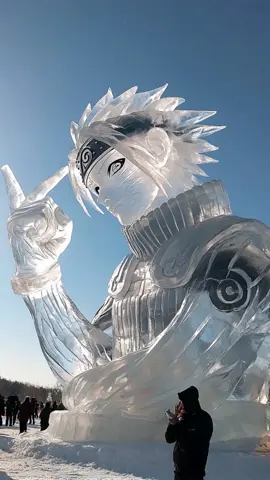 A Naruto show at the Ice Sculpture Art Festival? #short