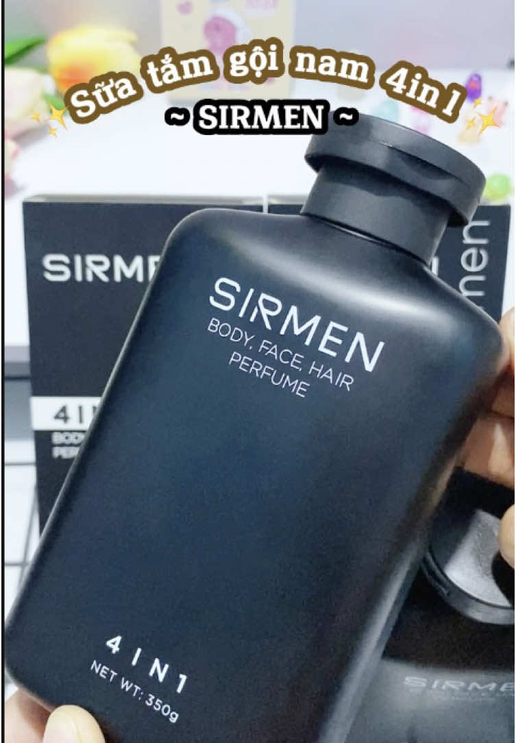 COMBO 2 SỮA TẮM GỘI NAM 4IN1 #tuelinh🎀 #unboxing #xuhuong #sirimen #suatamgoi4in1 #suatamgoisirmen #suatamgoisirmen4in1 #combosirmen #fyp #review #daugoinam 