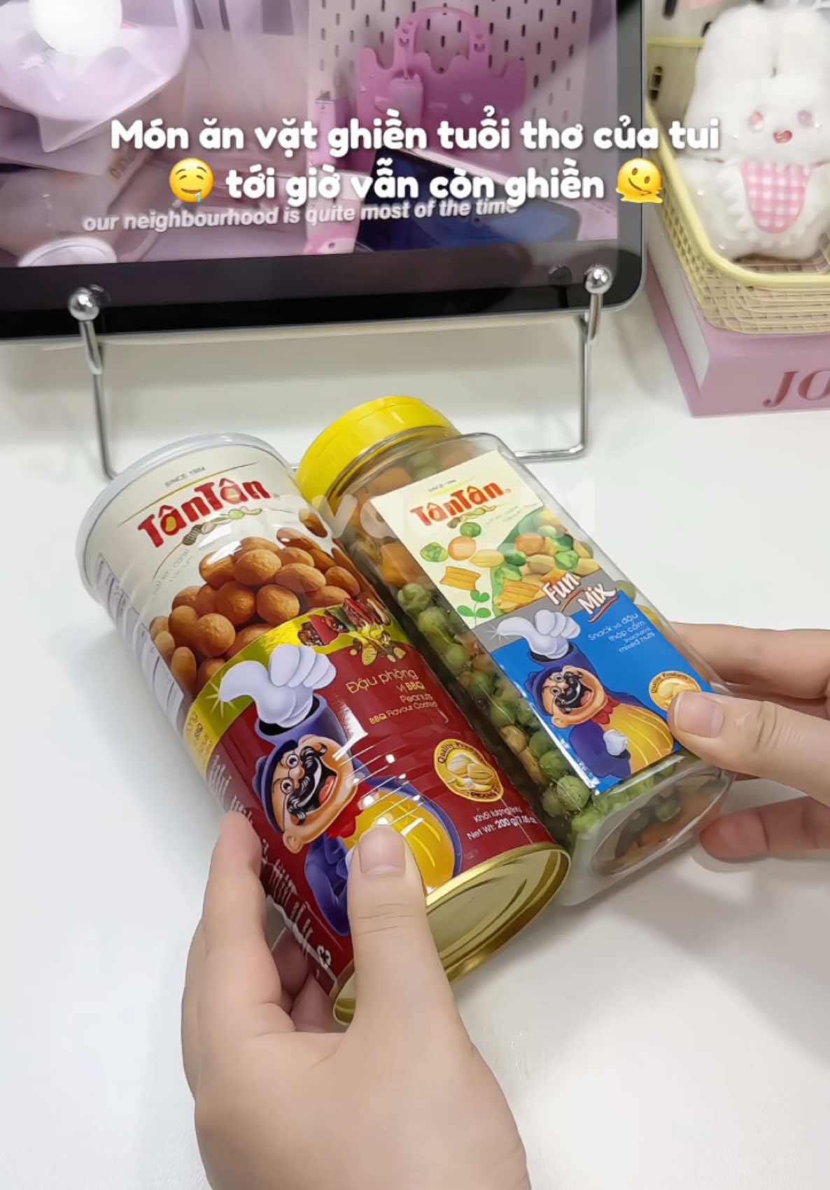 Đậu phộng nhà Tân Tân ngonn đỉnh của chóp mí ní ơii 🤤😋🌶️ #tantan #dauphongtantan #taudautantan #rinhquaiphone #anvatcungtiktok #viralvideo #fyp 