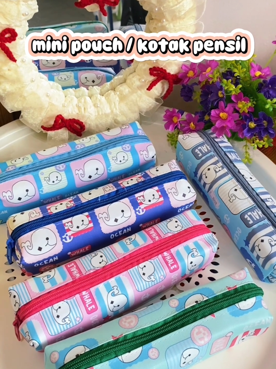 Mini pouch / Kotak pensil serbaguna ✨ #tenggarong #review #racunshopee #racuntiktok #pouch #kotakpensil #alattulis #kotakpensillucu #tenggarongolshop #tenggaronghits 