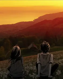 the sunset is beautiful isnt it? #gfx #anime #lyrics #hmmzyxski #fyp #wannabeyours #musictowatchboysto #summertimesadness
