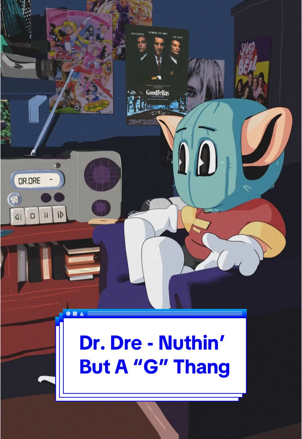 It’s 1992 when Dr. Dre releases this classic 💿 #drdre #nostalgia #hiphop #animation #snoopdogg #retrogoblins 